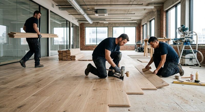 Commercial Hardwood Service in Port Royal, VA