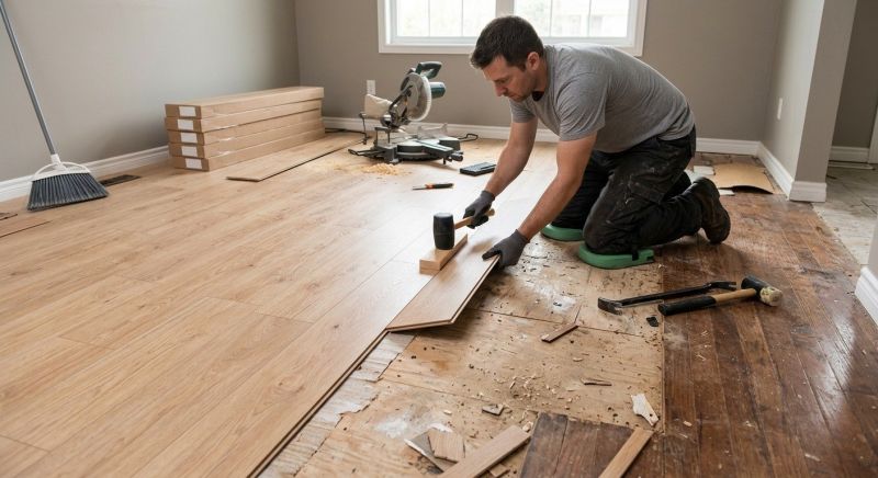 Laminate Floor Installation in Spotsylvania, VA