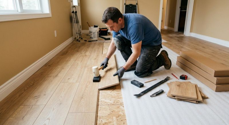 Laminate Floor Installation in Stafford, VA