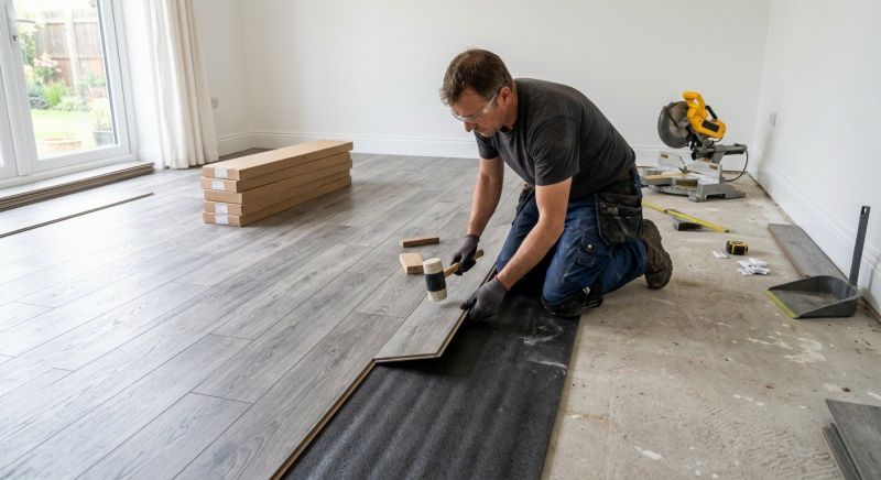 Laminate Floor Installation in Woodford, VA