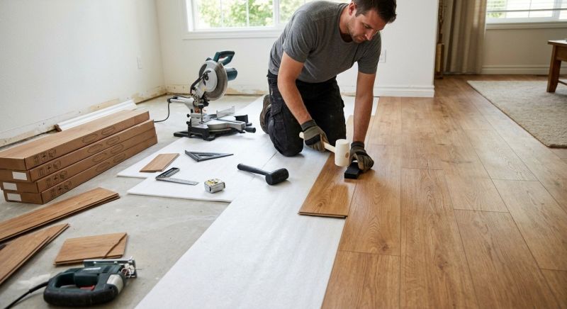 Laminate Floor Replacement in Bealeton, VA