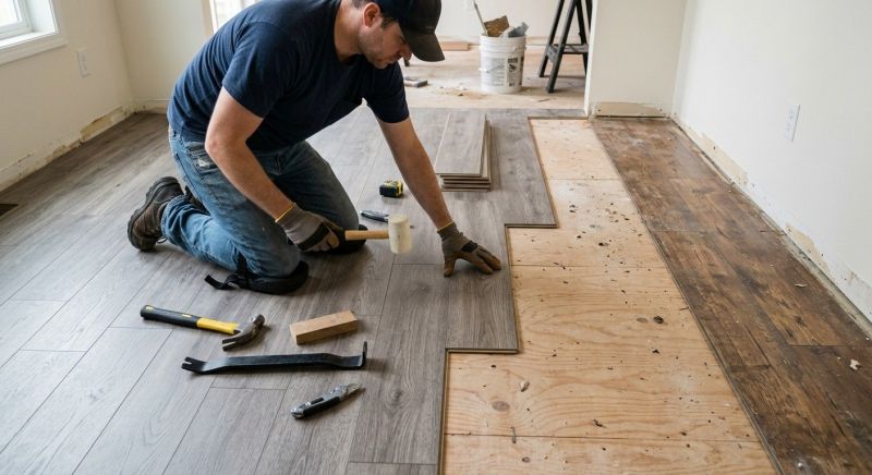 Laminate Floor Replacement in King George, VA