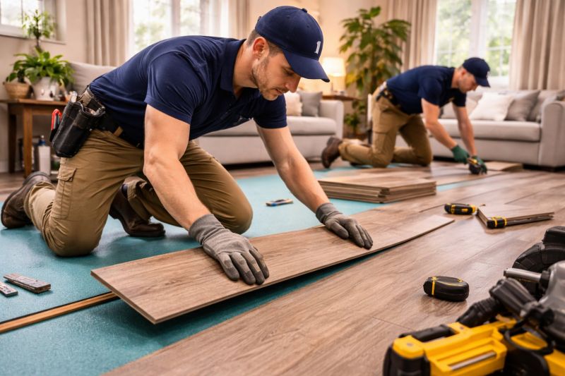 Laminate Floor Replacement in Ruther Glen, VA