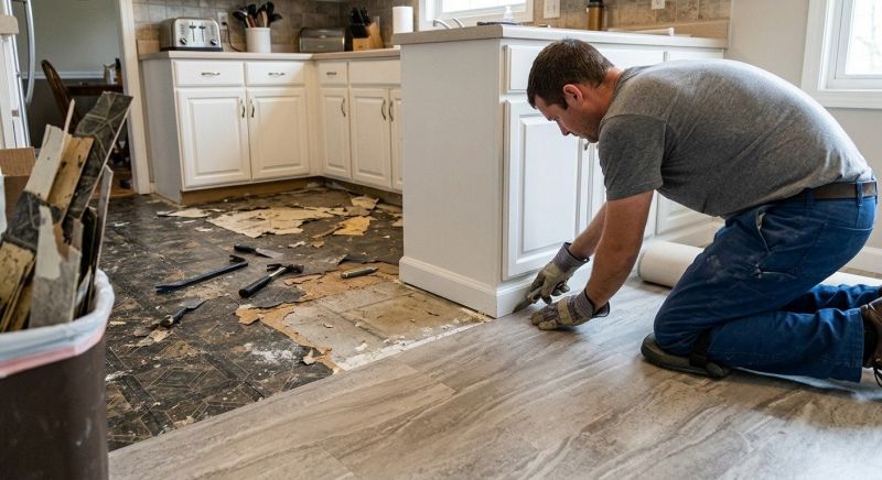 Linoleum Floor Installation in Bealeton, VA