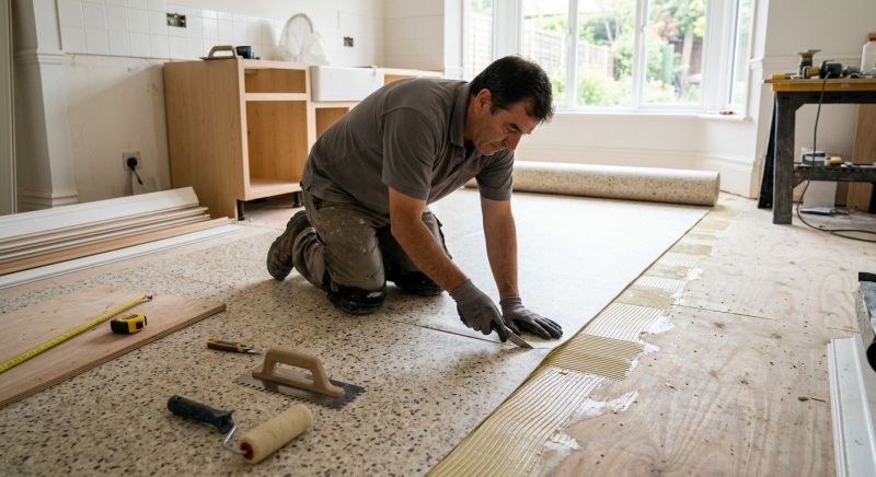 Linoleum Floor Installation in Locust Grove, VA