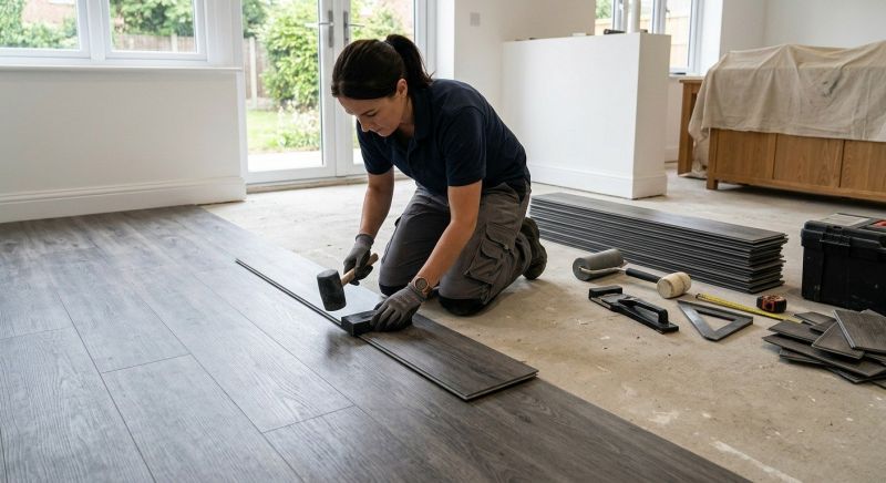 Luxury Vinyl Tile Installation in Fredericksburg, VA