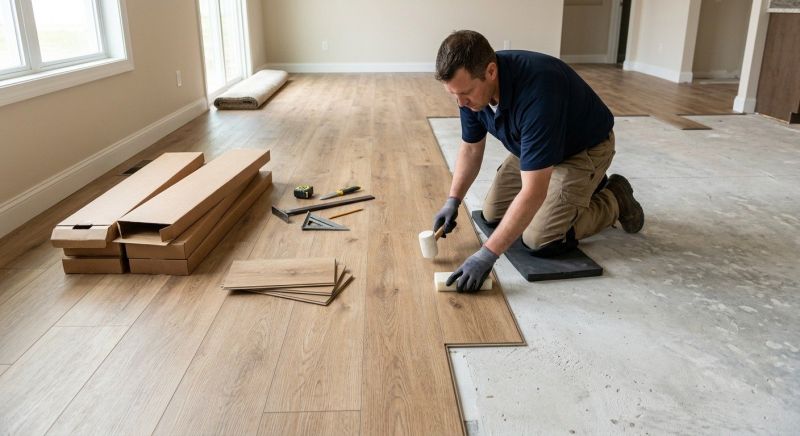 Lvt Flooring Installation in Fredericksburg, VA