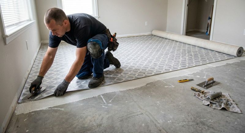 Sheet Flooring Installation in Dumfries, VA