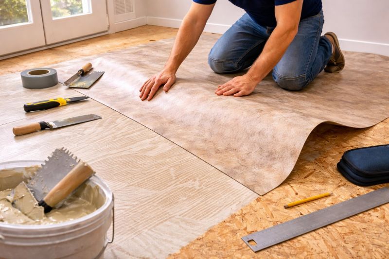 Sheet Flooring Installation in Locust Grove, VA