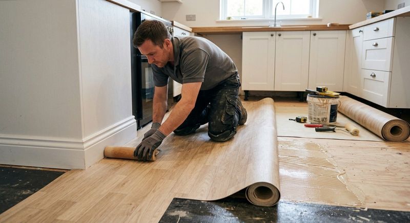 Sheet Linoleum Installation in Stafford, VA