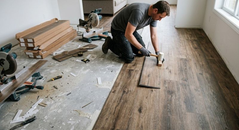 Vinyl Flooring Installation in Bowling Green, VA