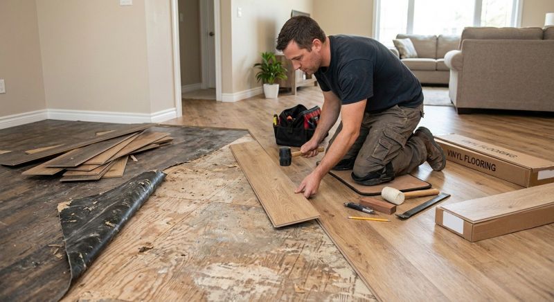 Vinyl Flooring Installation in Spotsylvania County, VA