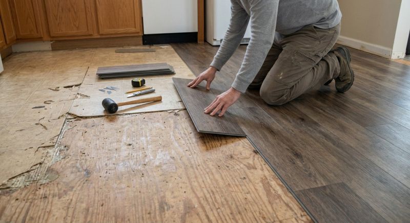 Vinyl Flooring Service in Fredericksburg, VA